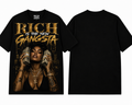 Rich Is The New Gangsta™ – Rich Mindset Tee (Black/Gold)