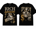 Rich Is The New Gangsta™ – The Original Tee (Black/Gold) #1